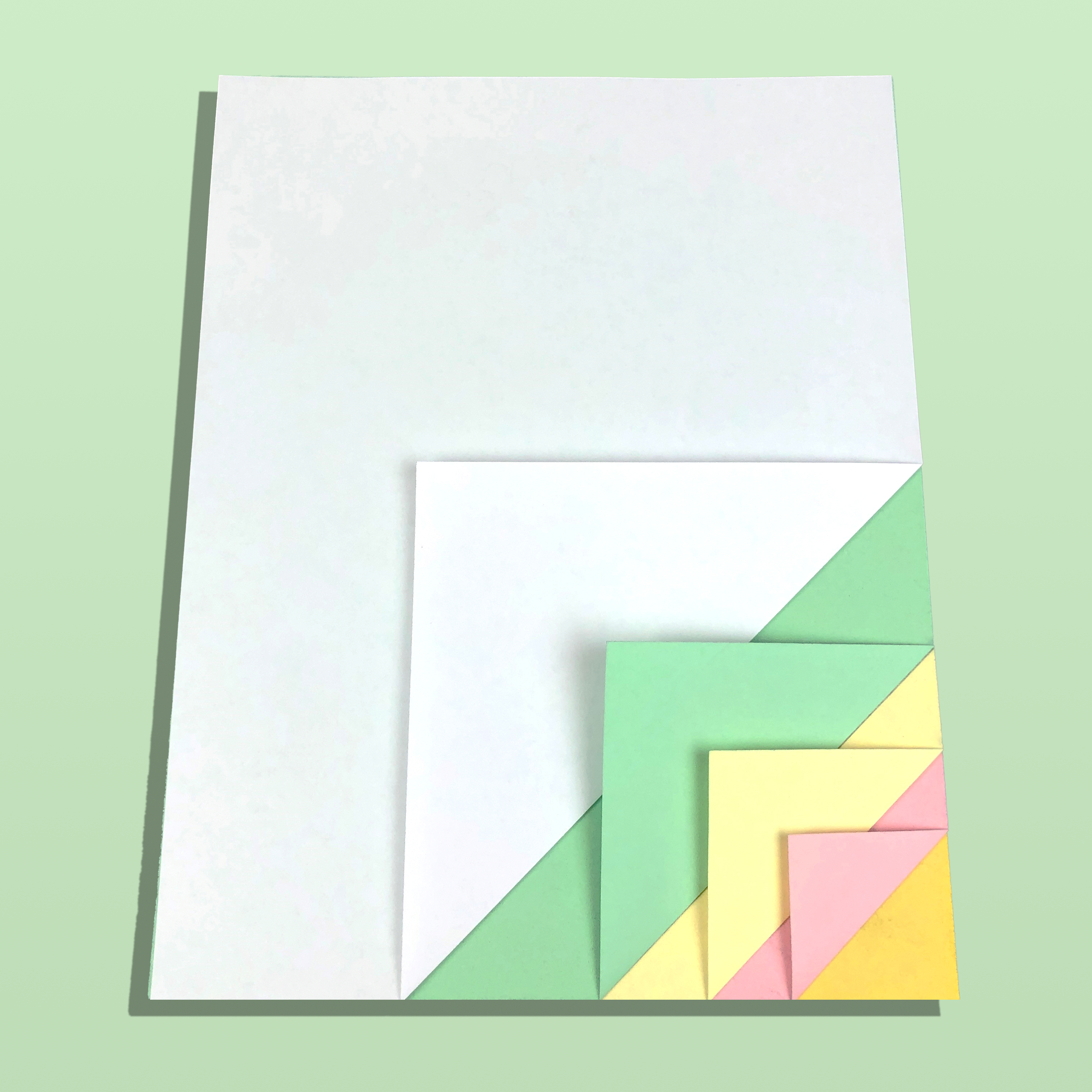 Colored 4-part Laser Paper - Collated, Multi-part Invoice Paper